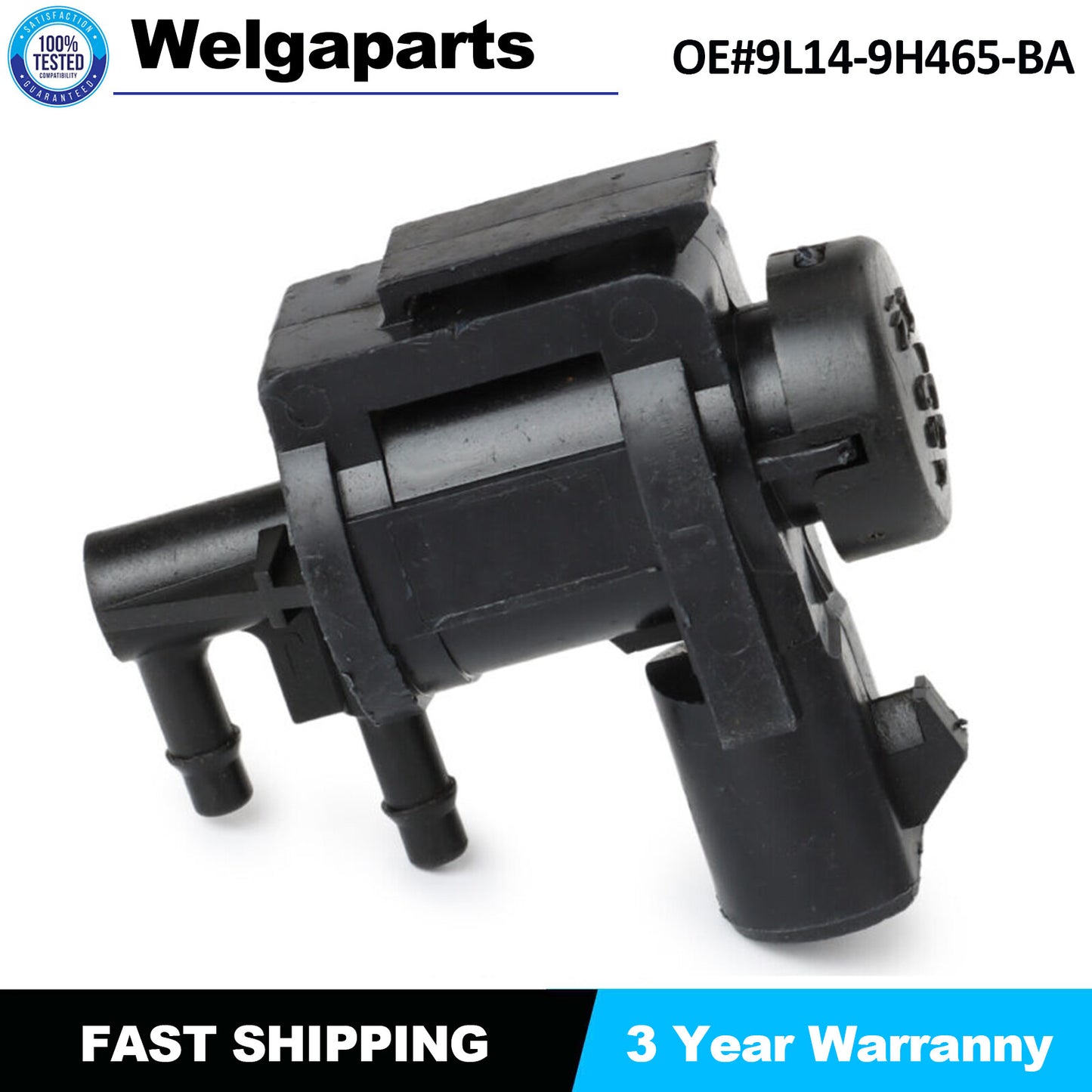 1xVacuum Solenoid Valve for Ford F-150 Expedition for Lincoln 5.4L 9L14-9H465-BA