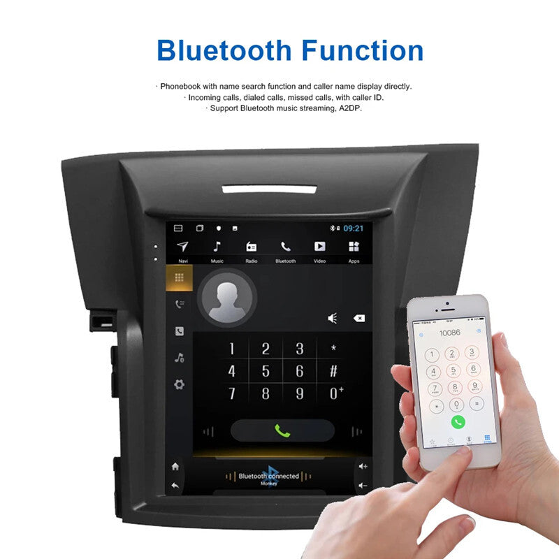 Android Autoradio Radio Multimedia Player GPS Stereo Audio For CRV CR-V 2012-16