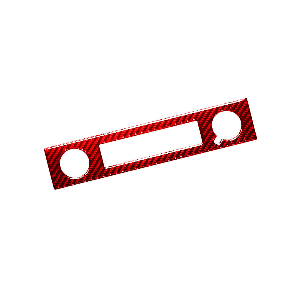 Red Carbon Fiber Outlet / Cigarette Lighter for Jeep for Wrangler 2007-2010 Type A