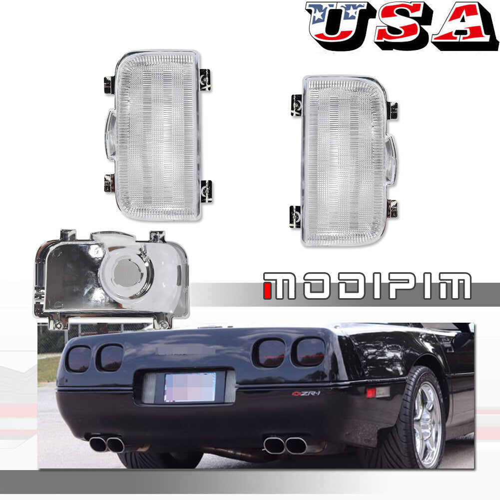 Transparent reverse backup light lens suitable for 1991-1996 for Corvette C4 16509677 C41356-2
