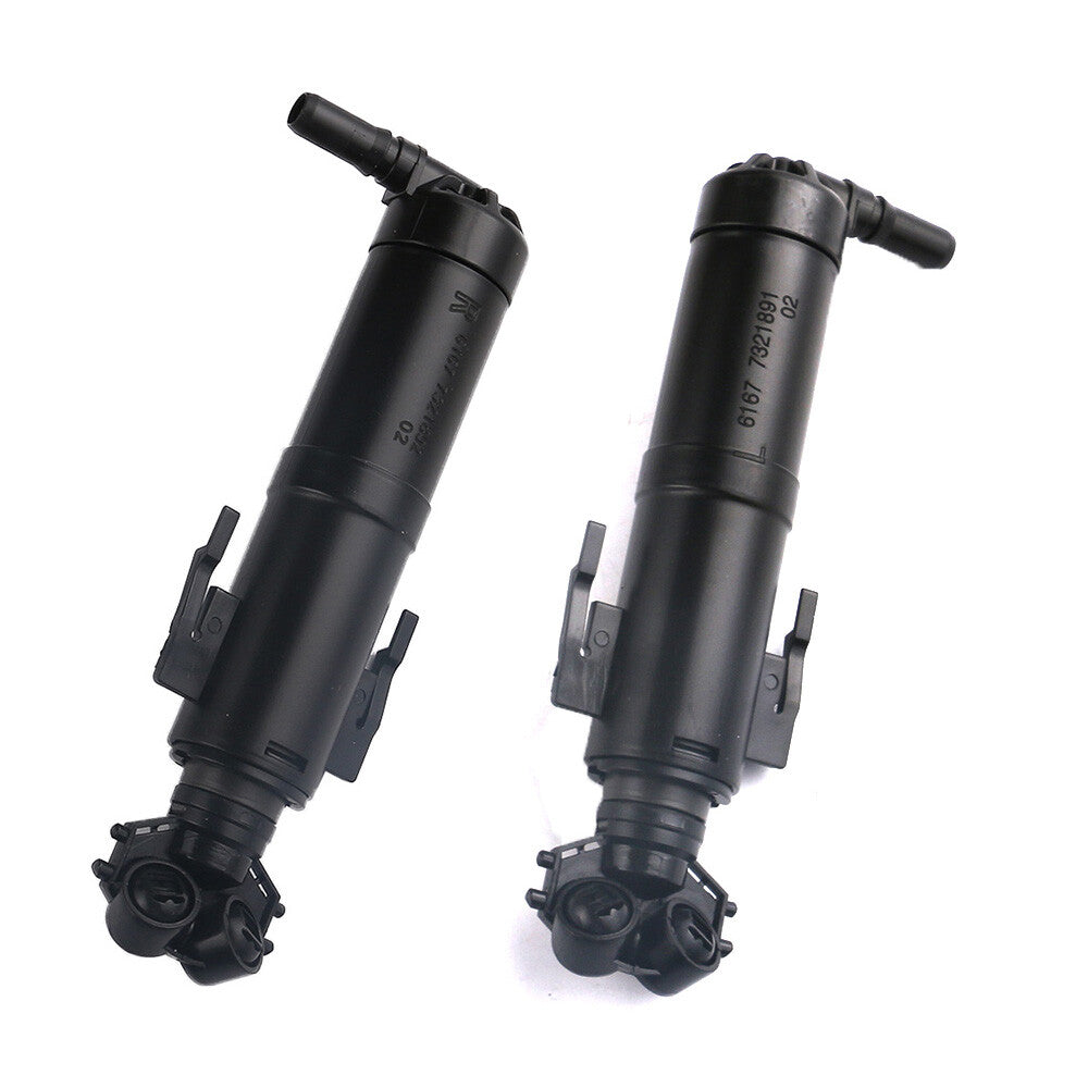 Set of 2 Headlight Washer Nozzle Pump Left Right for BMW X1 E84 2013-2015