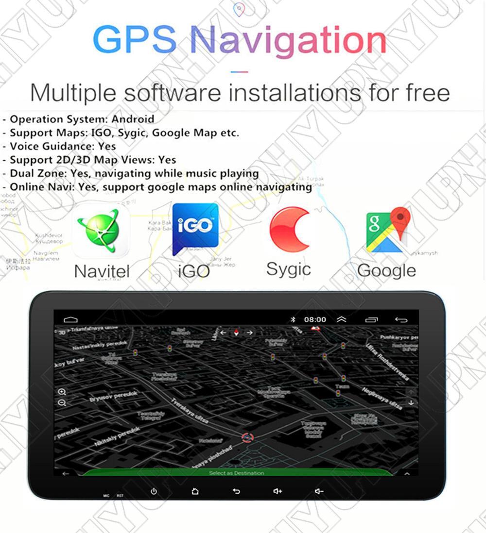 10.33 4+32G Stereo Radio GPS Wifi for Mercedes for Benz C Class W204 S204 2007-2011