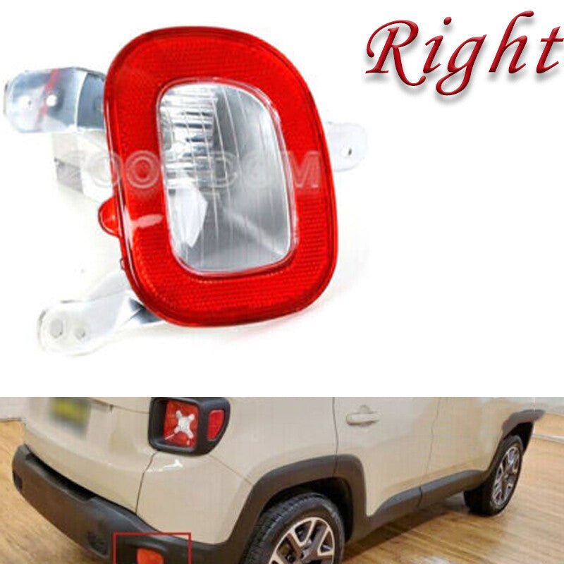 Right Rear Bumper Reflector Tail lamp Stop light For 2015-2018 for Jeep Renegade