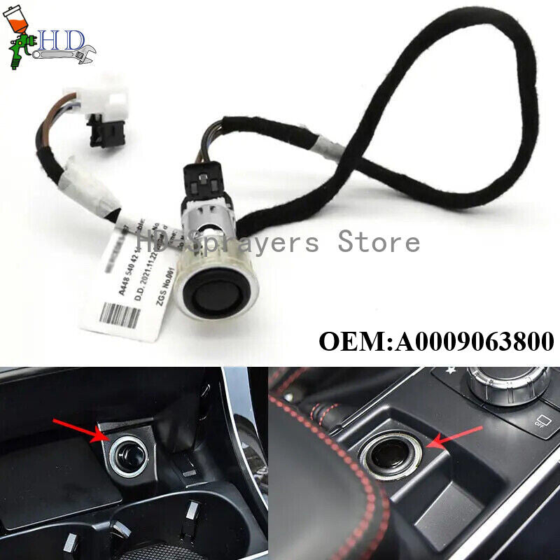 1-pack universal cigarette lighter for car interiors, suitable for Mercedes-Benz W203, W204, W211
