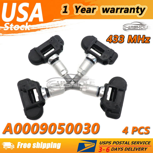 4PCS A0009050030 for MERCEDES TIRE PRESSURE MONITORING SENSORS TPMS 0009050030