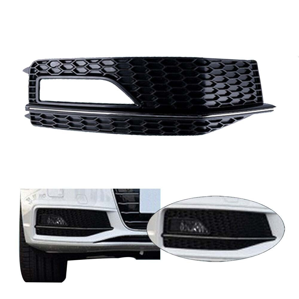 Right front bumper grille fog light cover for Audi A4 S series 2013-2015