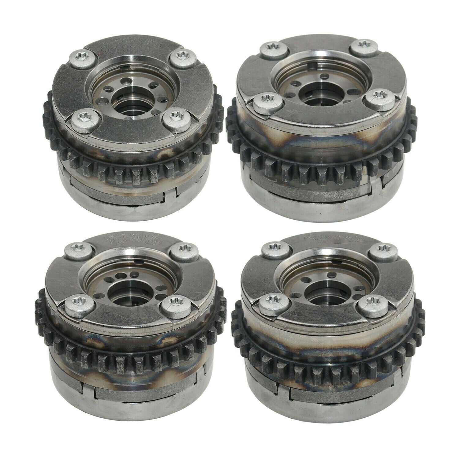 4Pcs VVT Timing Gear Camshaft Adjusters for Mercedes-Benz M152 M157 M278 4.7L V8