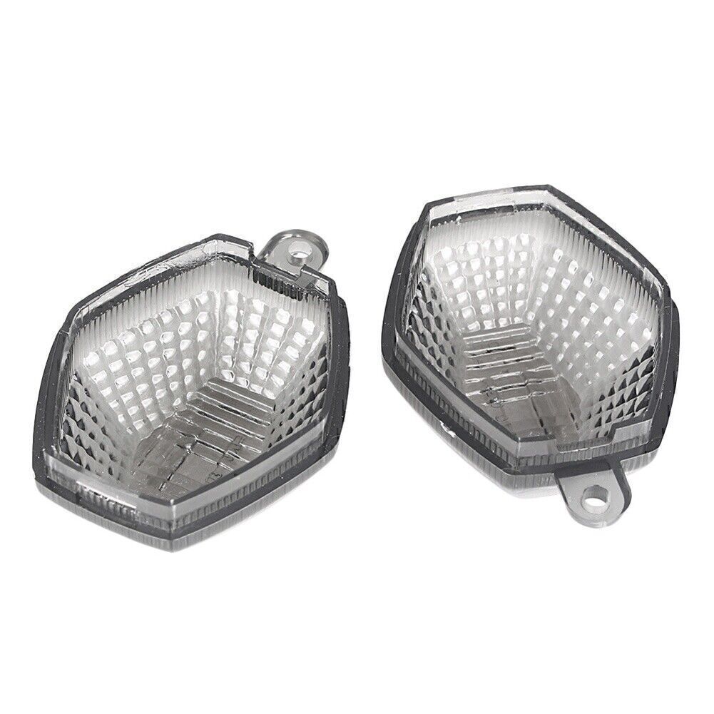 2x Turn Signal Blinker Light Lens Cover for Suzuki SV650 SV1000 Bandit Smoke