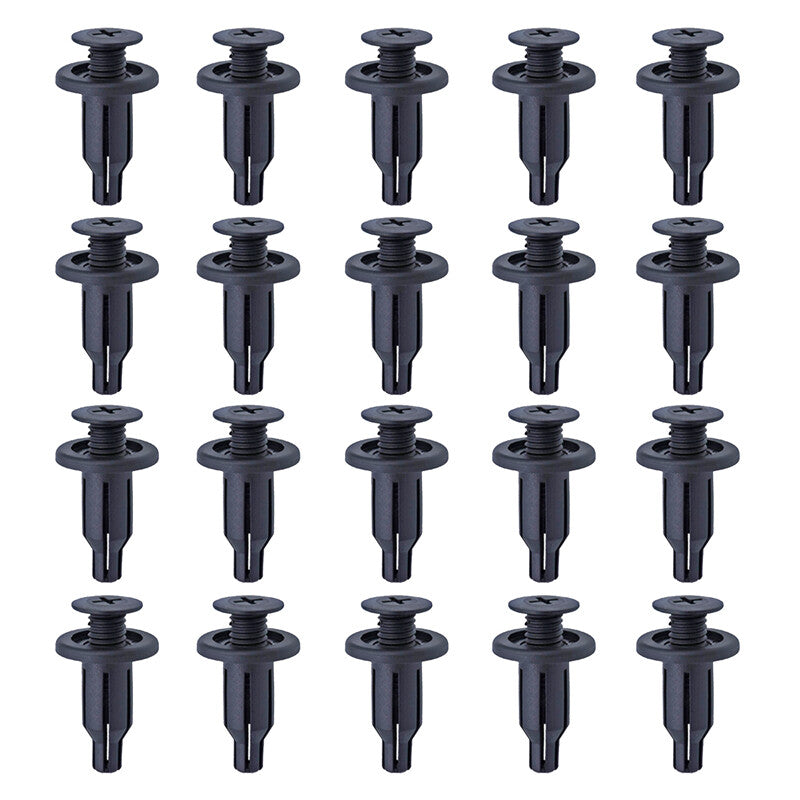 25-piece pack of push-type mounting clips for Volkswagen for Golf headlight grille canopy 338676334FB
