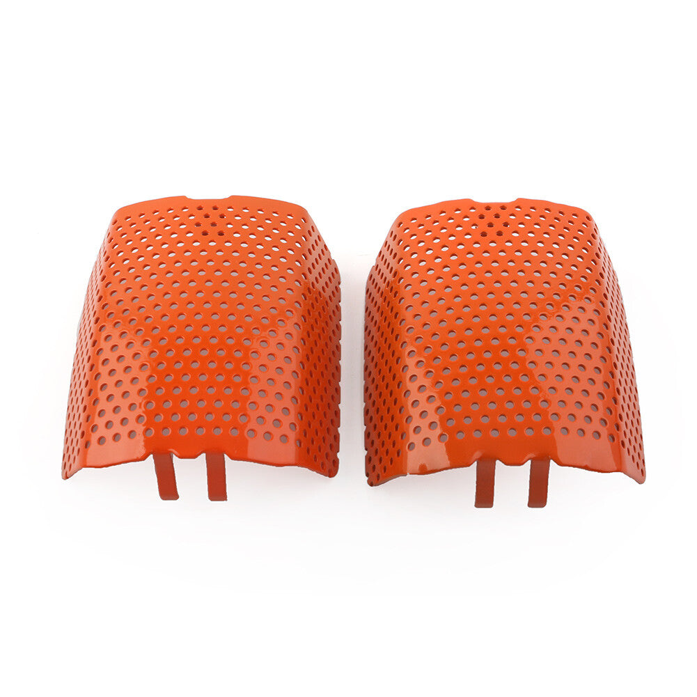 Steel Front Caliper Screen Inserts for Harley V-Rod  Touring 2006-2019 Orange