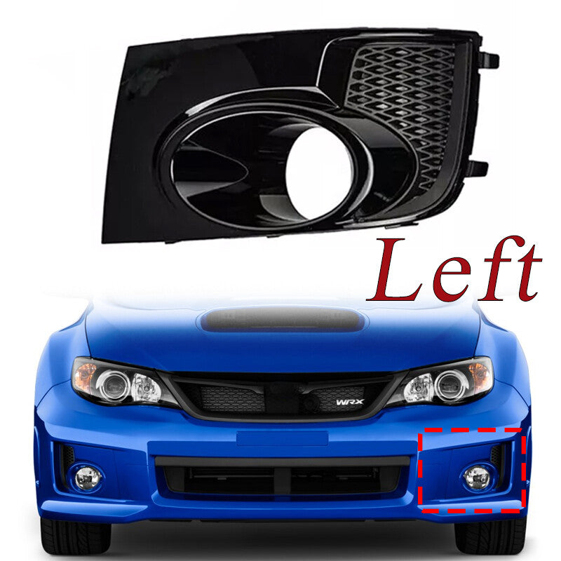 LH fog light protector and bezel for Subaru Impreza WRX STi 2011-2014