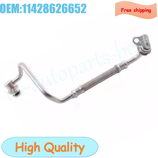 Turbocharger Oil Pipe Inlet With Check Valve Feed for BMW 4 3 5 E84 F10 F22 F30