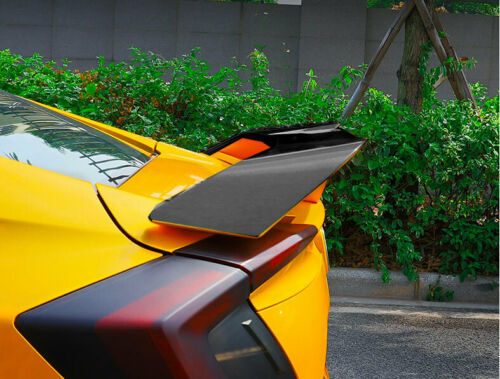 For 2016-2021 for Honda for Civic 10th Black Rear Trunk Spoiler Aircraft Wing Flap Cover