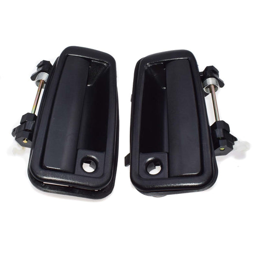 for Toyota for Corolla 88-92 69220-12110 Outside Door Handle Front Left Right Black