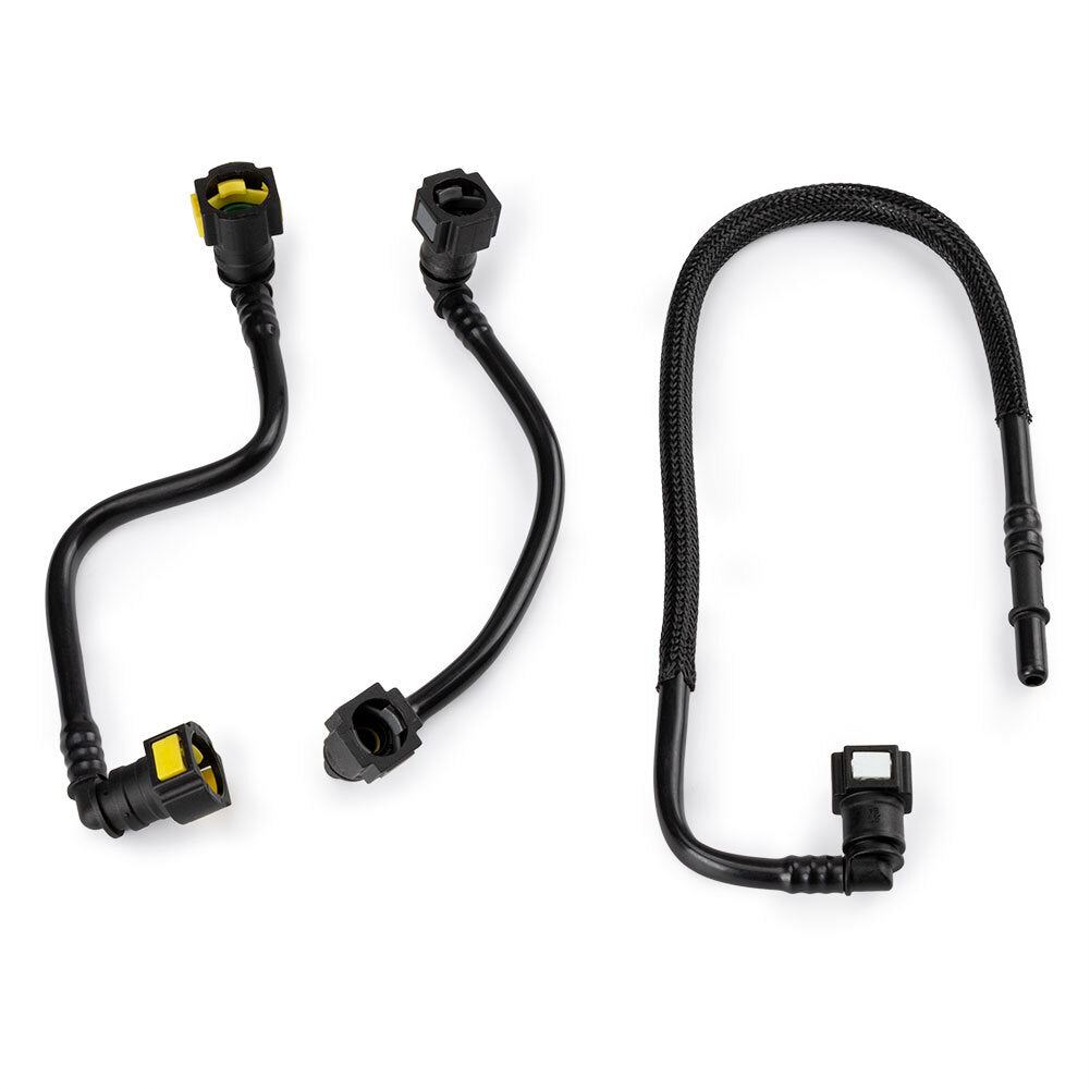 3 new fuel line hose kits (model 1634702864) for Mercedes-Benz ML350, ML430, ML55, and AMG.