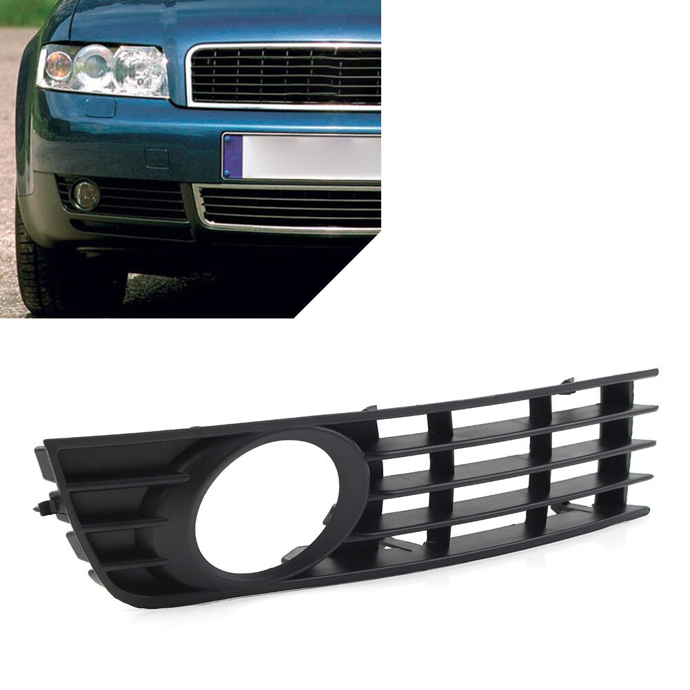Right Front Bumper Grille Fog Lights Cover for Audi A4 B6 Sedan Model 2001-2005