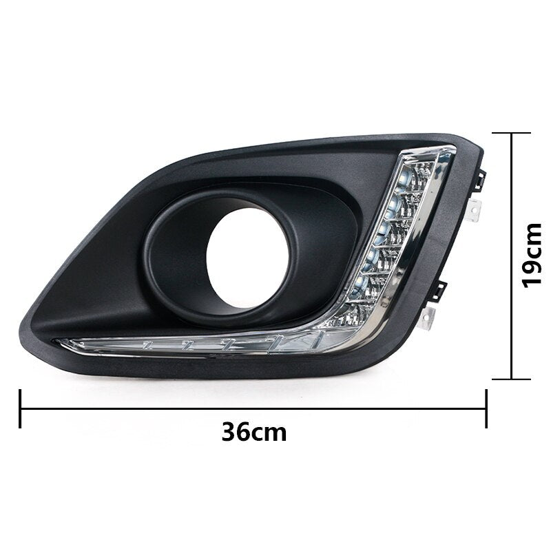 1 Set front Daytime Driving Running Lamp Fog Light for Suzuki for Swift 2014-2016