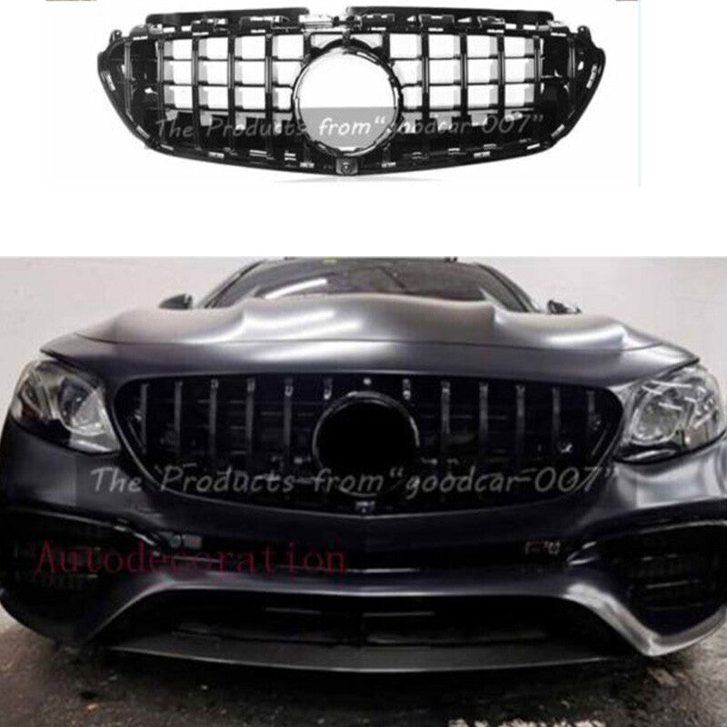 for Mercedes-Benz W213 E63 /E63S 2016-2020 GTR AMG Bumper Grill Upgrade Grille