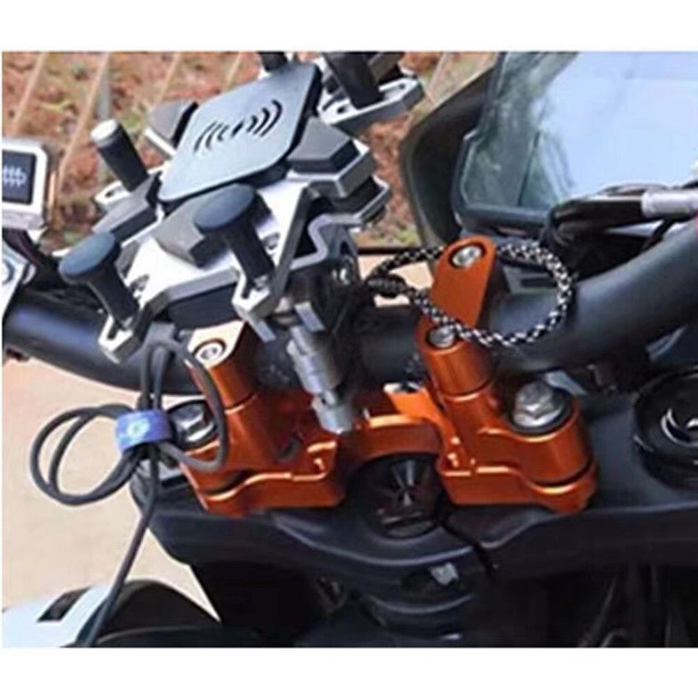 For 390 790 Adventure 19-21 Motorcycle Steering Damper Mount Handlebar Riser Kit