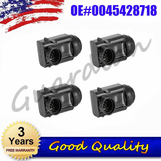 4PCS PDC Parking Sensor 0045428718 for MERCEDES-BENZ SLK350 SLK280 SL63 SL600