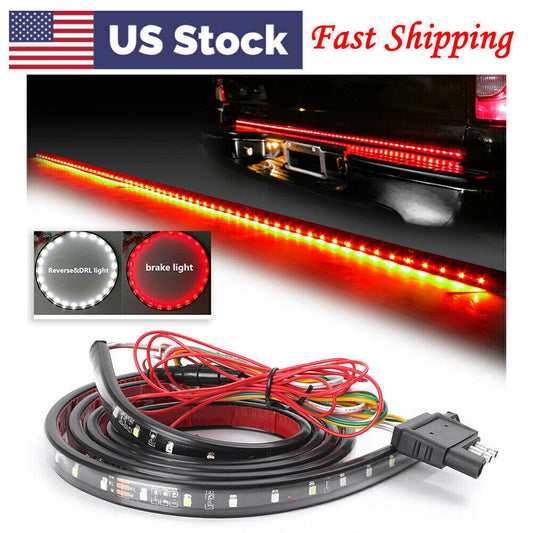 60 Truck Tailgate LED Light Brake Turn Signal Stop Tail Strip Lamp for Jeeps US
