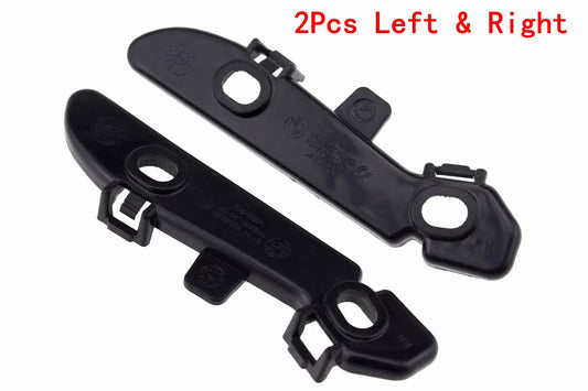 2Pcs Front Left and Right Bumper Cover Wheel Side Bracket Repair Parts for BMW