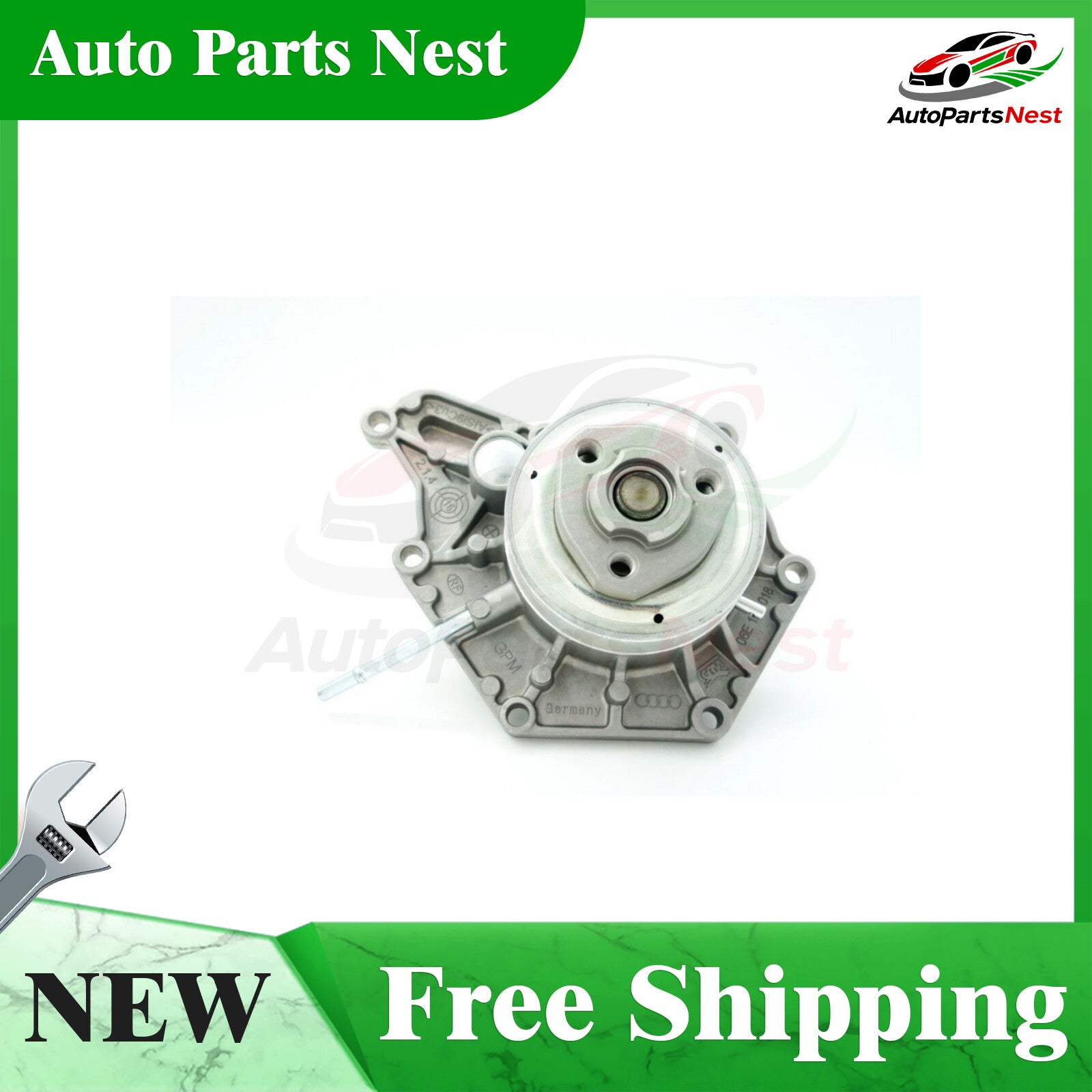 OEM 06E121016C Engine Water Pump for VW TOUAREG for AUDI Q5 S4 S5 SQ5 for A6 for A8 3.0 TFSI