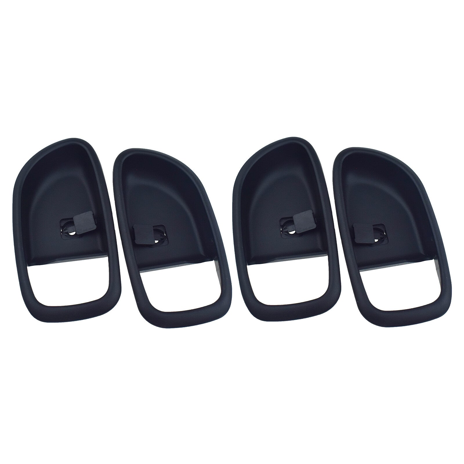 4Pcs Interior Door Handle Bezel Left + Right Side For 2007-2010 for Hyundai for Elantra