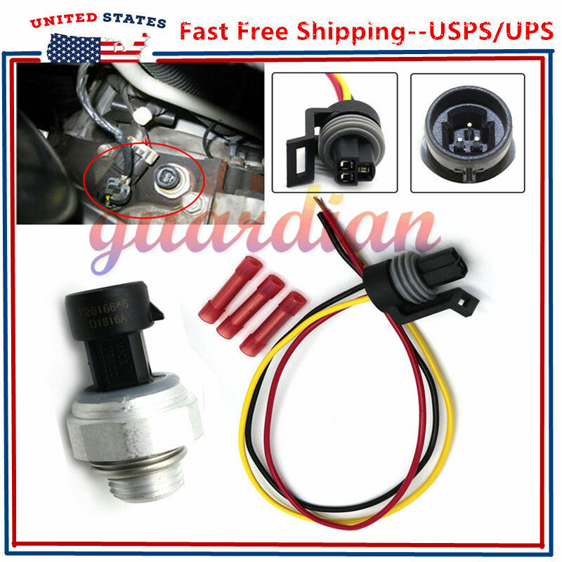 Engine Oil Pressure Switch Sensor W/Connector FOR GM for PONTIAC for Hummer for Isuzu for Saab