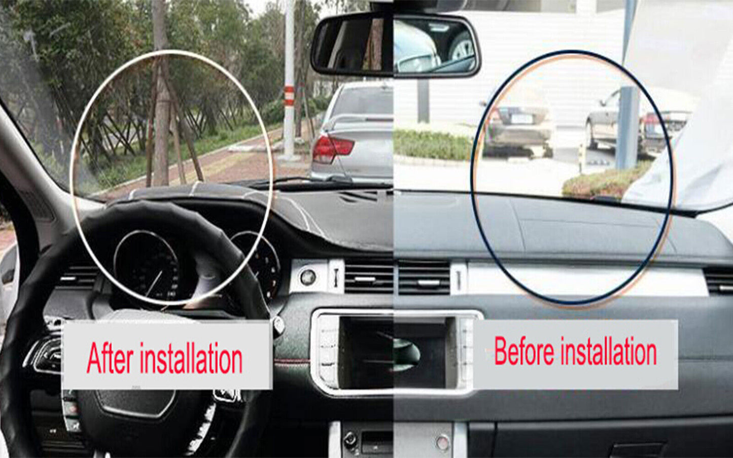 PU leather Dashboard Dash Mat Non-slip DashMat for Mercedes-Benz E-Class 17-2022