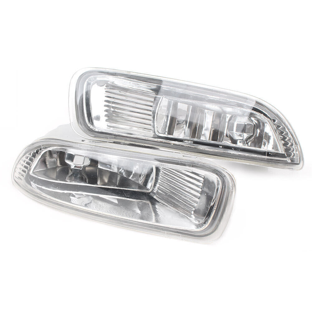 2pcs Front Bumper Clear Lens Fog Lights Bulb Fit for Toyota for Corolla 2003-2004 Car