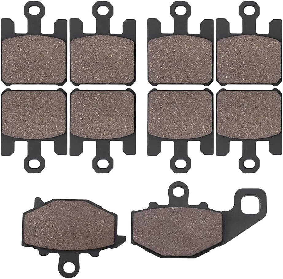 Front and Rear Brake Pads for Kawasaki ZX6RR ZX600 2003-2004, ZX6R ZX636