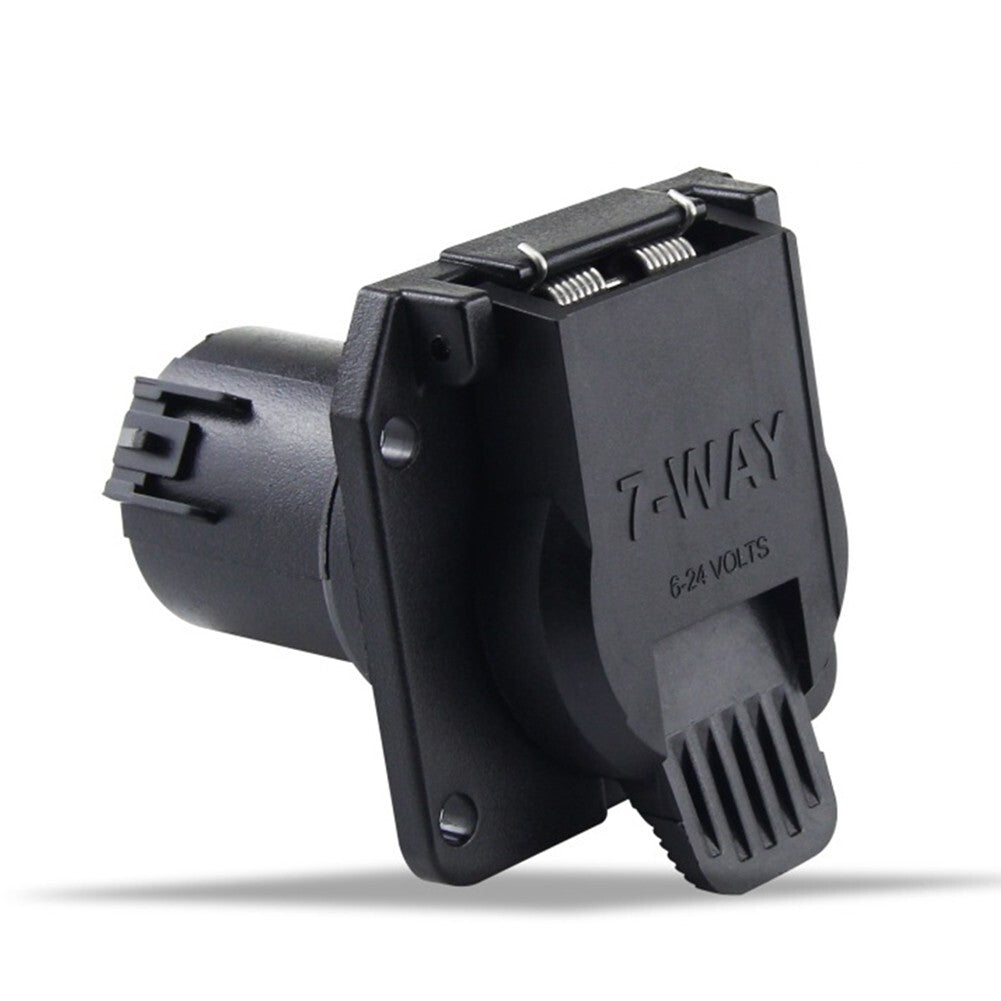 Trailer socket adapter 6-24V 7-pin power plug and socket connector accessories