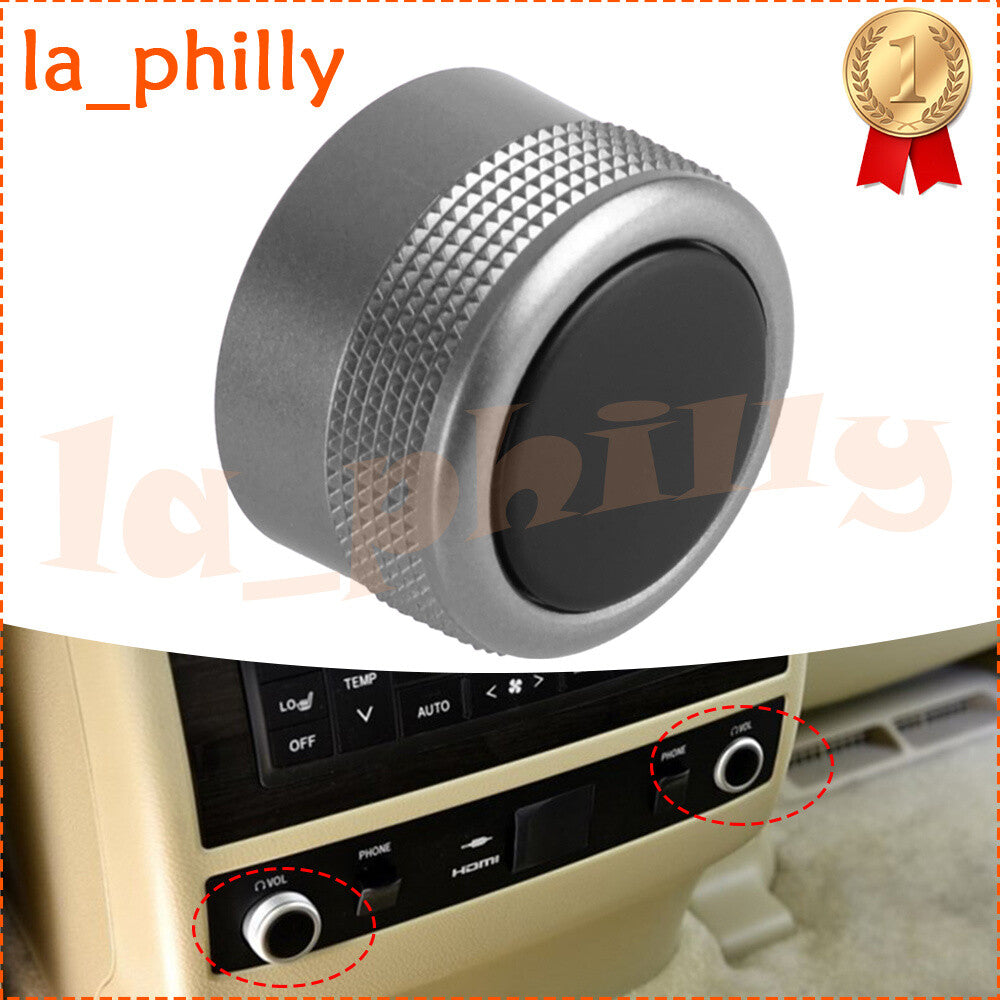 Fit for Toyota for Land Cruiser LC200 2010-2018 Rear Row Volume Control knob Cover