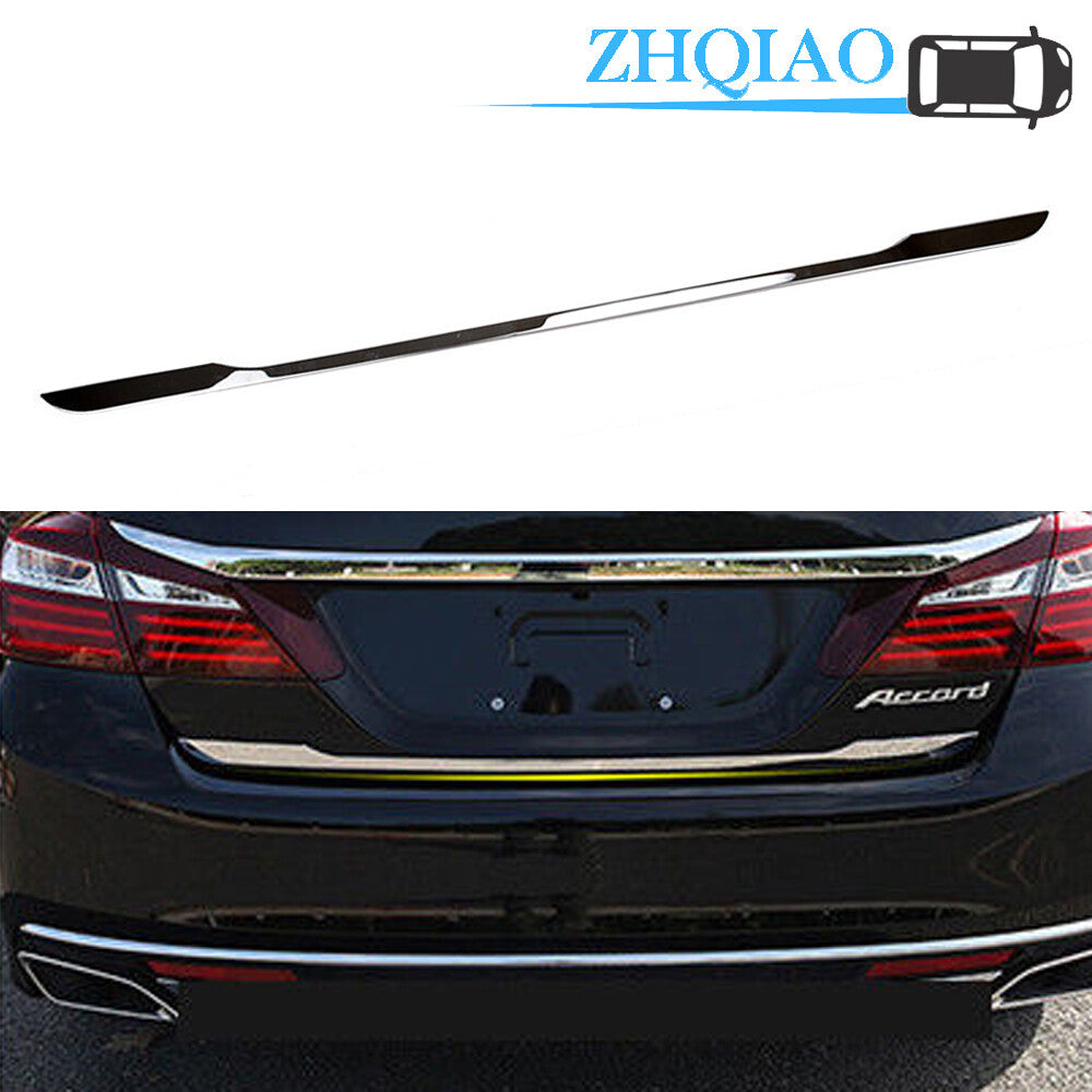 Chrome Rear Molding Tail Gate Cover Trim Fits for Honda Accord 2014-2017