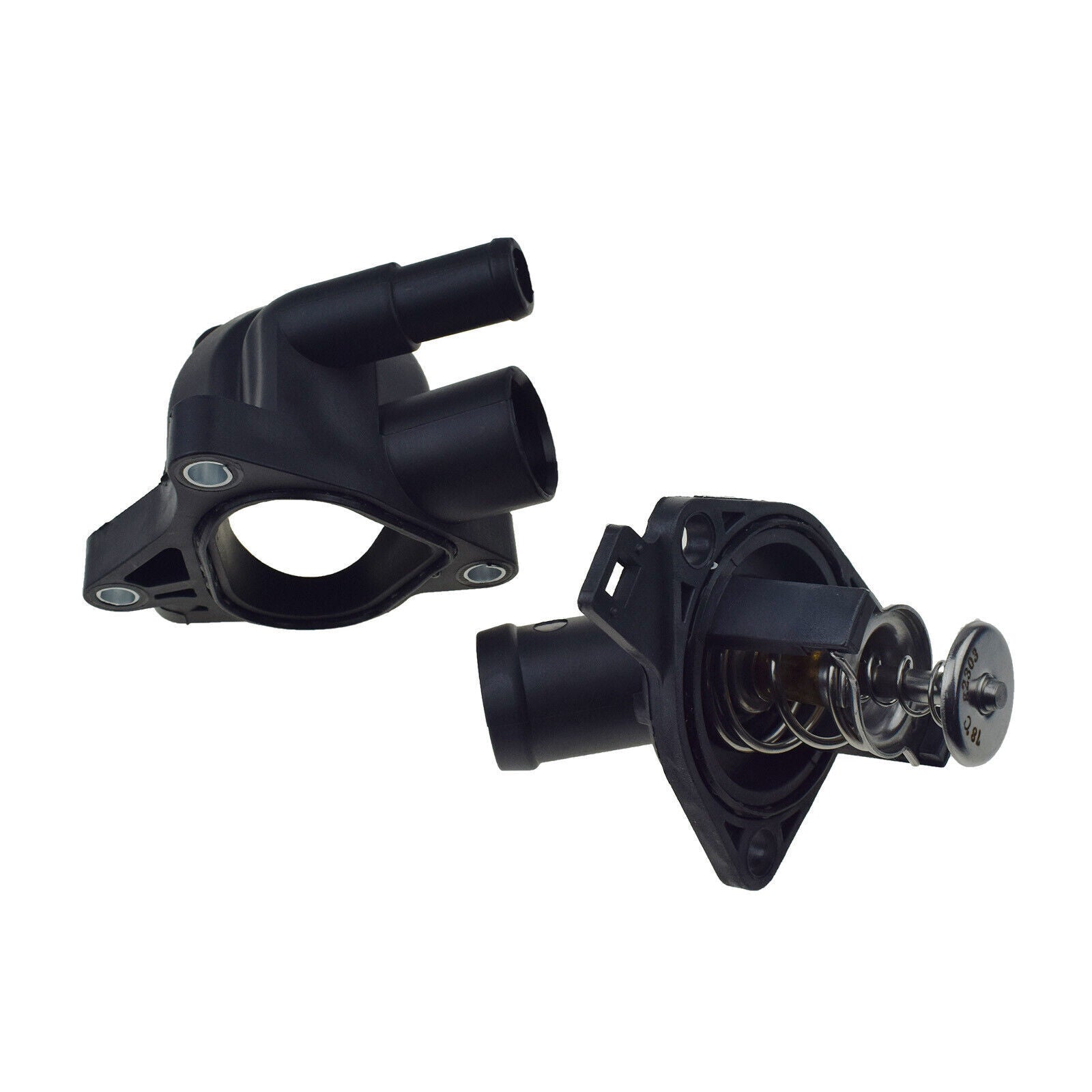 for Honda CR-V 2007-2014 for Civic 2006-2015 Thermostat Assembly  Housing Set of 2