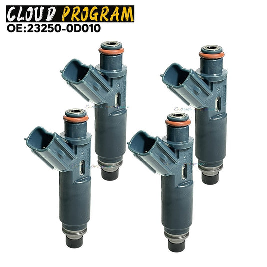 23250-0D010 Set (4) Fuel injection For 1998 1999 for Toyota for Corolla 1.8L Prizm 1.8L