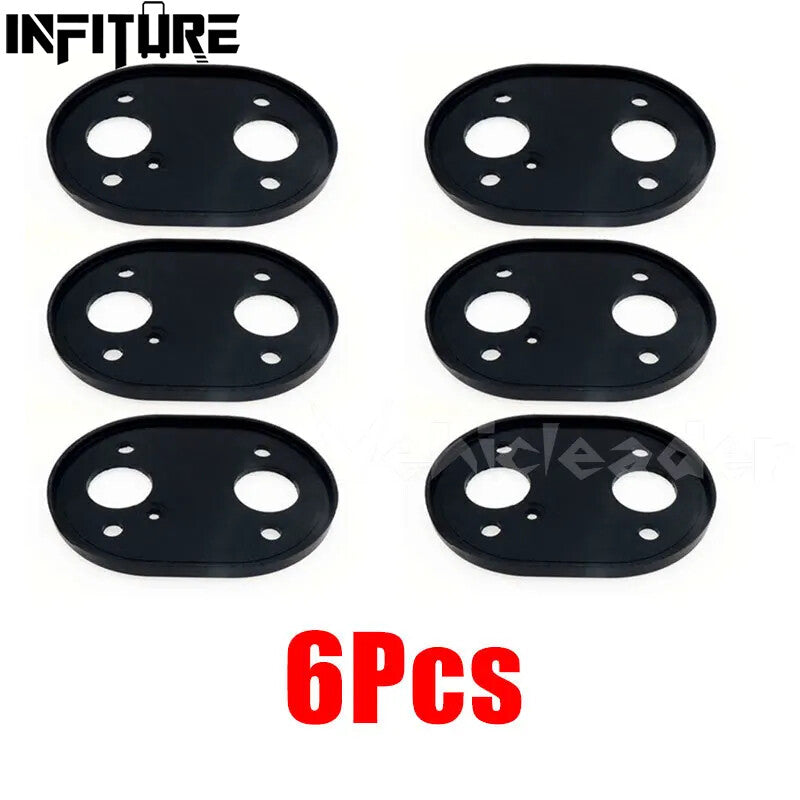 6Pcs Black For Eberspacher Base Gasket Seal D2/D4 Airtronic Heater 252069010002