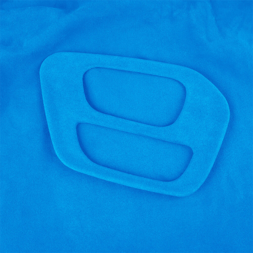 Suede Blue Central Control Gear Shift Box Panel Cover for Dodge for Challenger 2015+