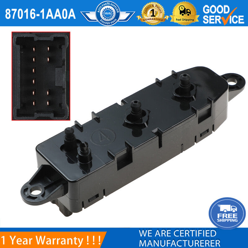 Right power for seat switch 87016-1AA0A, suitable for 2009-2013 for Nissan Murano Pathfinder.