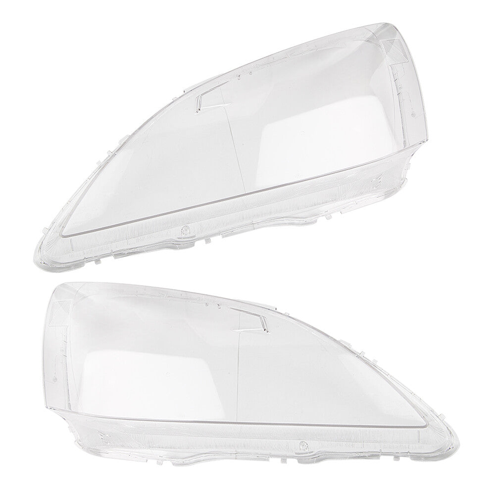 Pair Headlight Headlamp Clear Lense Cover Lampshade for Honda for Accord 2003-2007