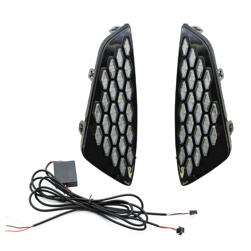 DRL Daytime Running Driving Light w/Turn Signal ForToyota for Sienna XSE 2021-2022