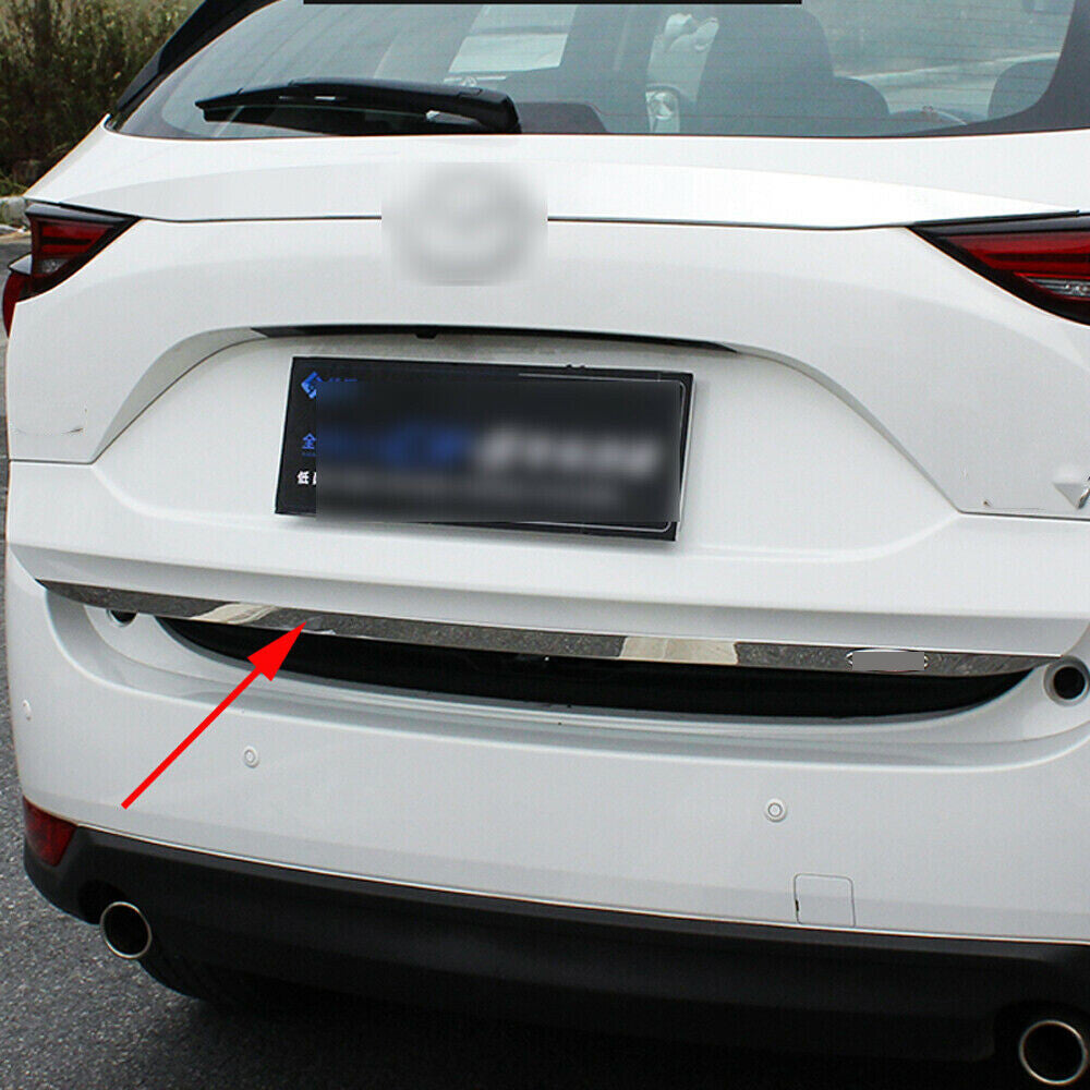 for Mazda CX-5 CX5 2017-2021 Stainless Chrome Rear Door Tailgate Lid Strip trim