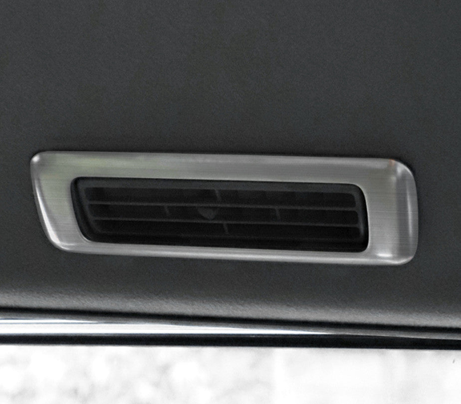 4X Silver Car Top Roof Air Vent Outlet Cover Trim for Toyota Prado FJ120 2003-09
