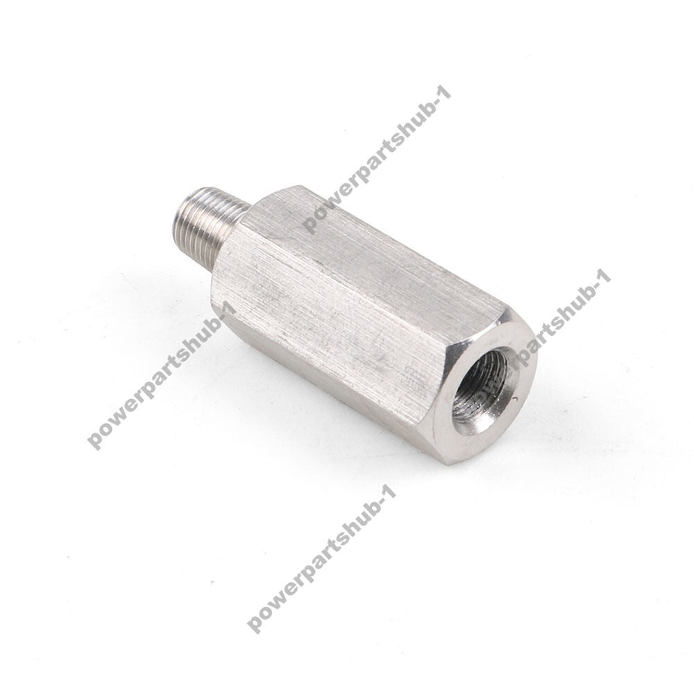 1/8 NPT Oil Pressure Sensor Tee to NPT Adapter Turbo Supply Feed Line Gauge