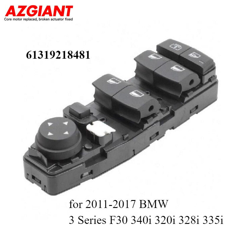 Front left driver's side window switch for 2011-2017 for BMW 3 Series 61319218481
