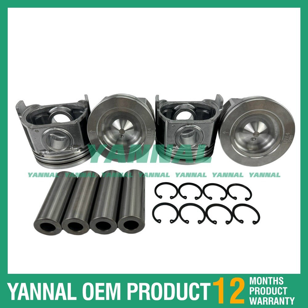 Piston with ring STD for Kubota 1J784-2111 V3307 DI V3307 T (bowl 52 mm)