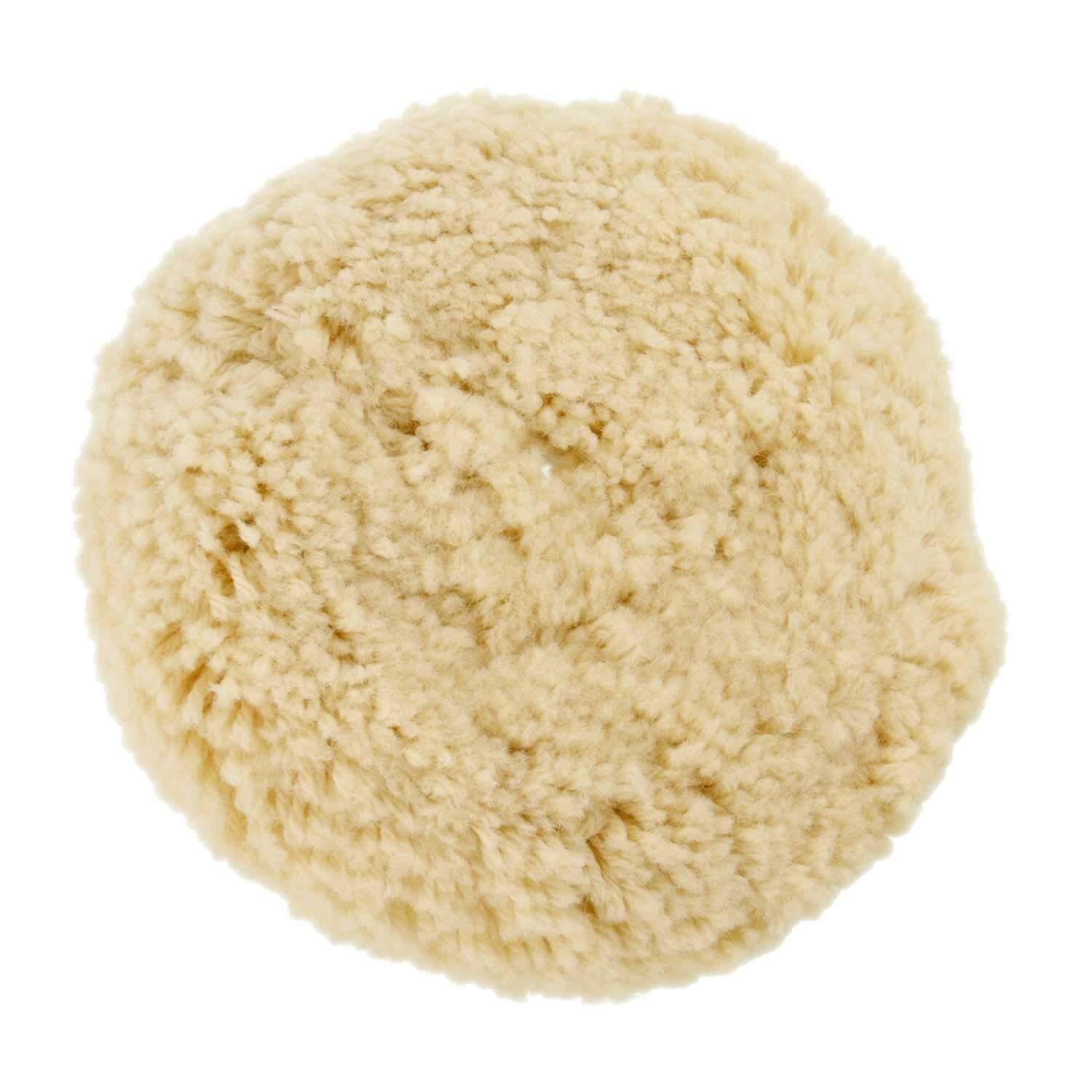 8-inch wool double-sided polishing pad, double-sided composite cutting and polishing, 5/8-11 thread.