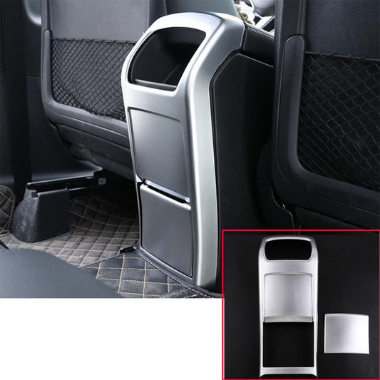 Silver ABS Rear Air Vent Outlet Panel Cover for Mercedes-Benz B GLB W247 2020-22