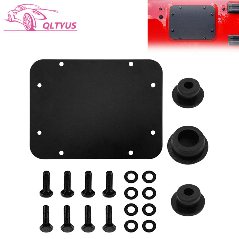 Tailgate Exhaust Air Vent Outlet Trim for Jeep for Wrangler JK JKU 2007-2017